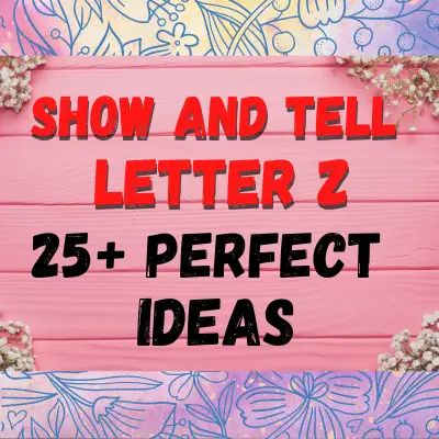 Show And Tell Letter Z