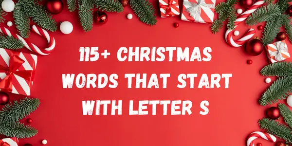 Christmas Words That Start With Letter S