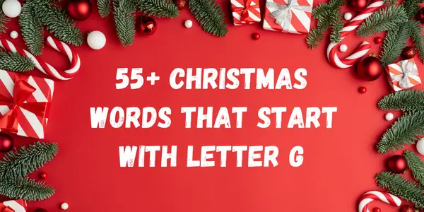 Christmas Words That Start With Letter G