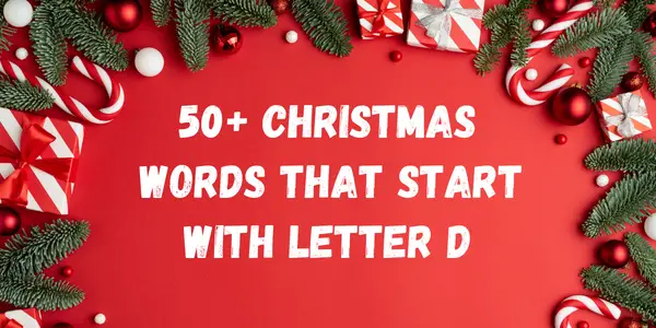 Christmas Words That Start With D